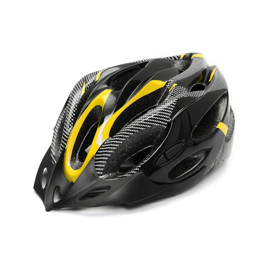bicycle cycling helmet yellow